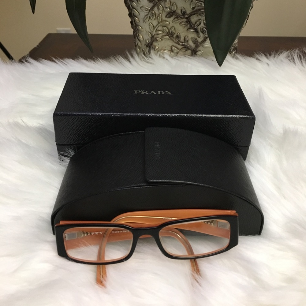 Authentic Prada Eye Glass Set